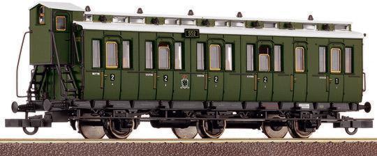 Compartment car 1st/2nd class with brakemans cabin<br /><a href='images/pictures/Roco/45767.jpg' target='_blank'>Full size image</a>